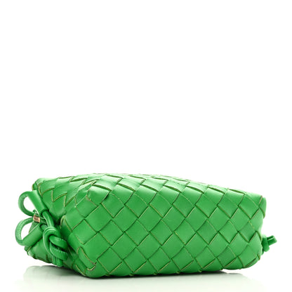 Bottega Veneta Nappa Intrecciato Mini Loop Camera Bag Parakeet 4 of 9