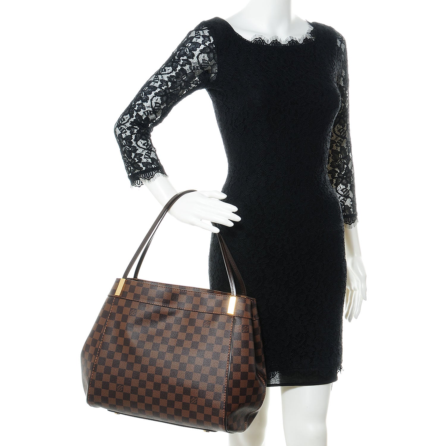Louis Vuitton Damier Ebene Marylebone GM 3 of 7