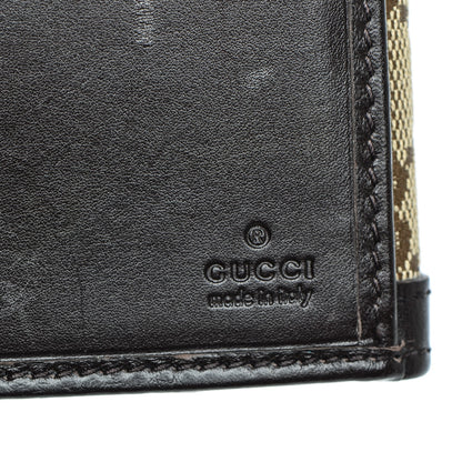 Gucci Monogram Margaux Calfskin Sukey Continental Organizer Wallet Beige Ebony Cocoa 7 of 8
