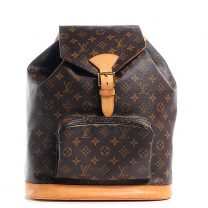 Louis Vuitton Monogram Montsouris GM Backpack 1 of 8
