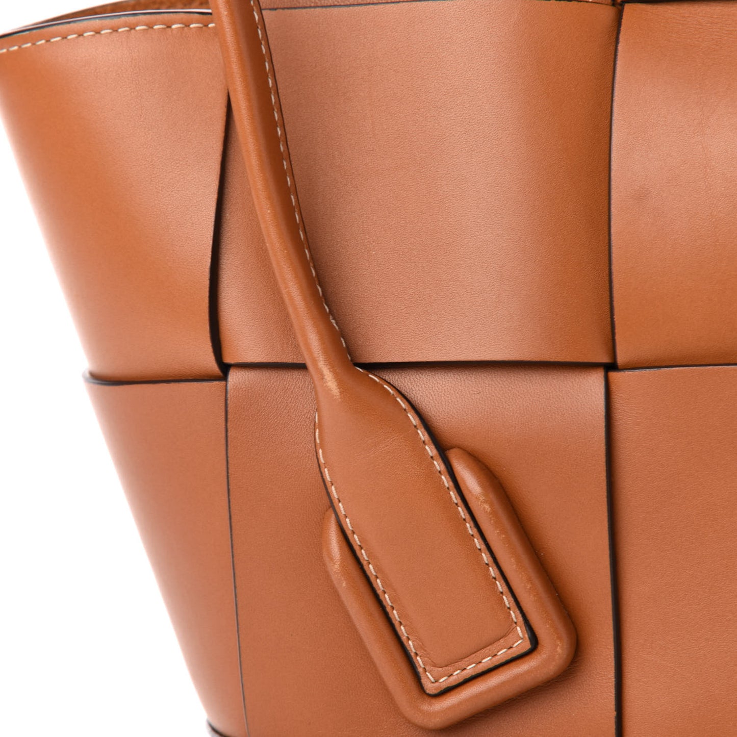 French Calfskin Maxi Intrecciato Arco 33 Wood