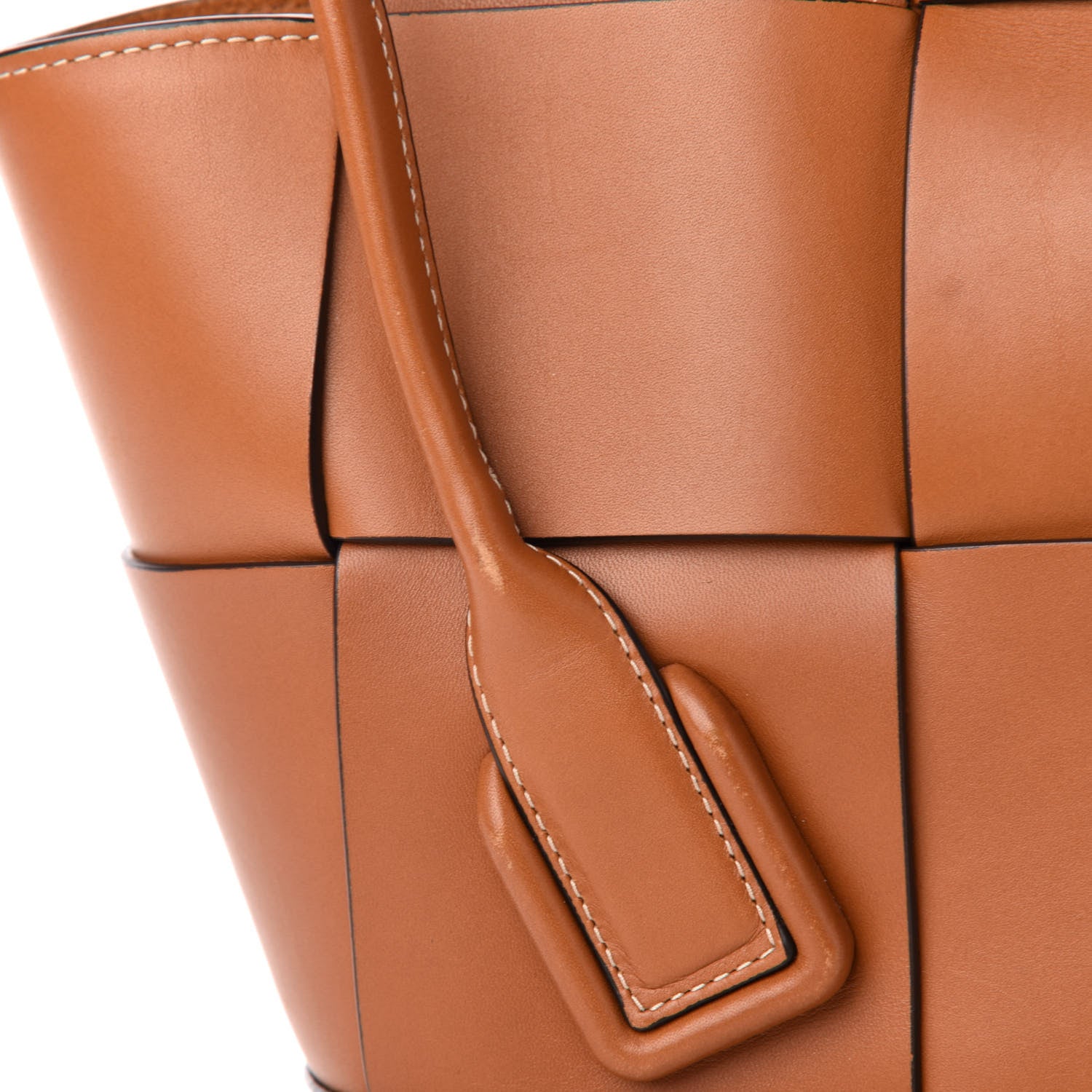 Bottega Veneta French Calfskin Maxi Intrecciato Arco 33 Wood 13 of 15
