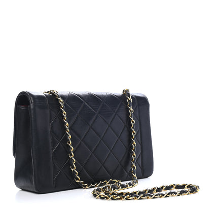 Chanel Lambskin Quilted Medium Single Flap Black 3 of 9