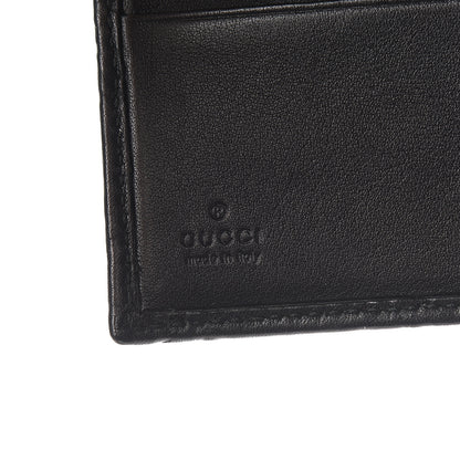 Gucci Guccissima Twins French Wallet Black 6 of 8