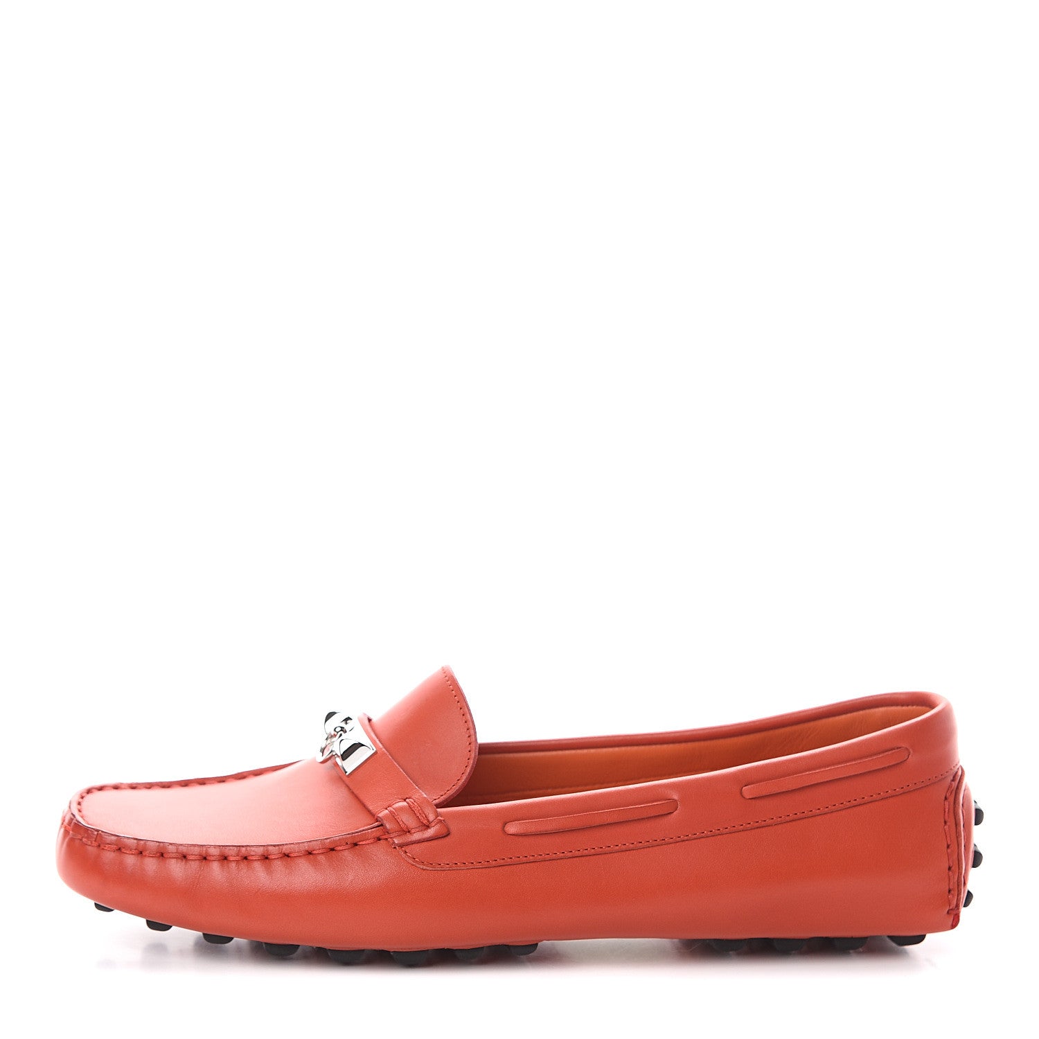 Hermes Calfskin Irving Moccasin Loafers 40 Capucine 1 of 6