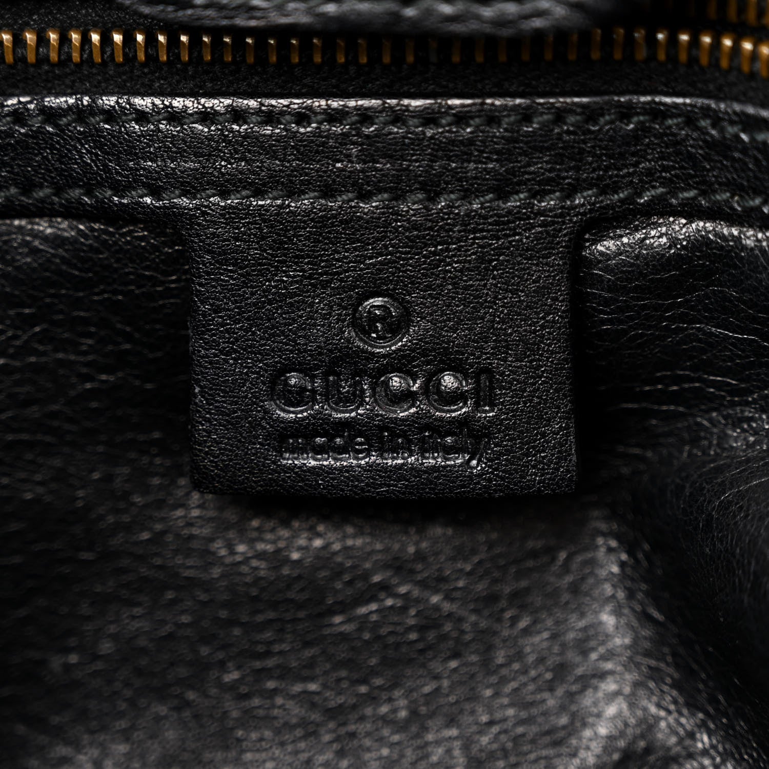 Gucci Snakeskin Large GG Running Tote Black 6 of 18
