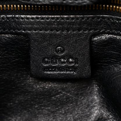 Gucci Snakeskin Large GG Running Tote Black 6 of 18