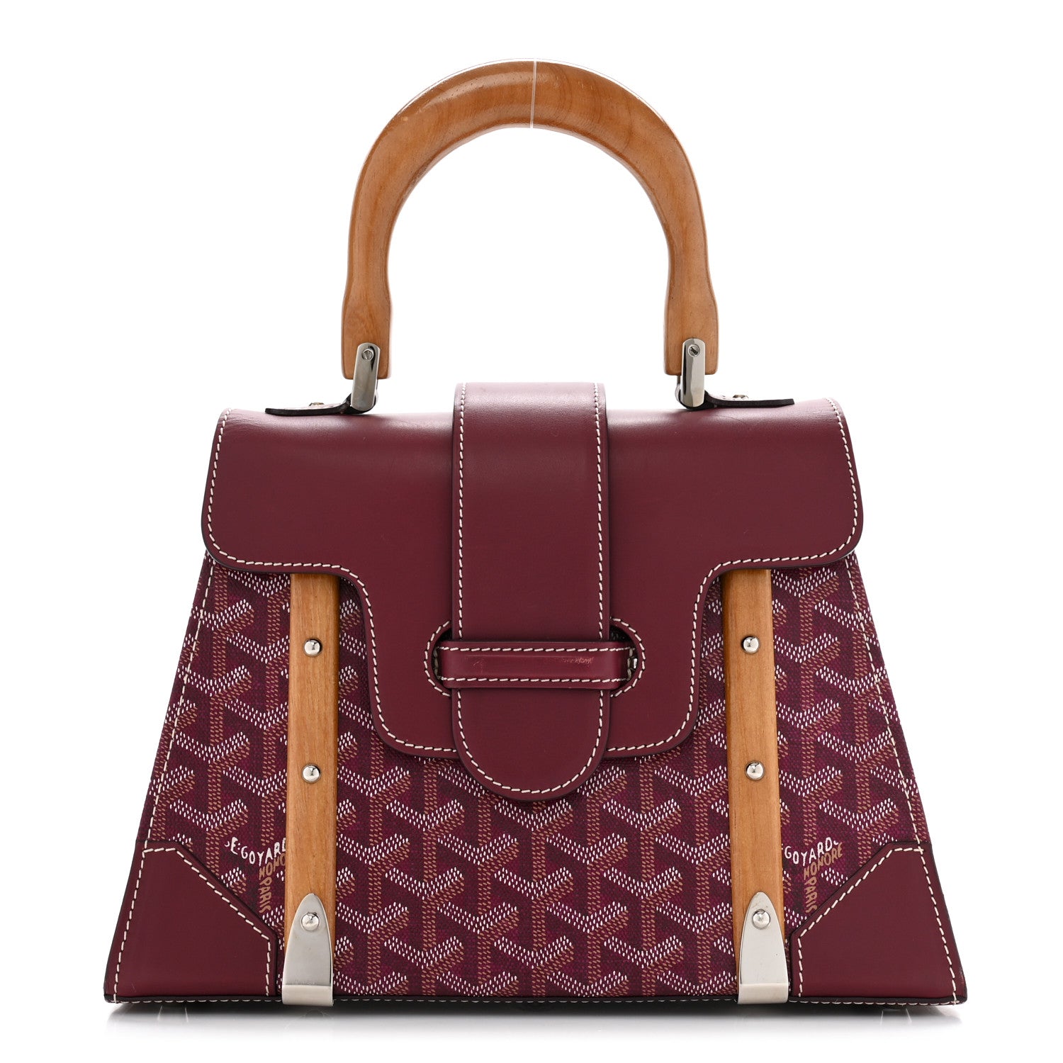 Goyard Goyardine Saigon PM Burgundy 1 of 15