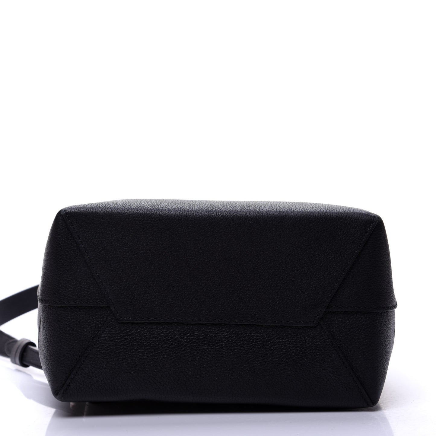 Calfskin Lockme Backpack Black