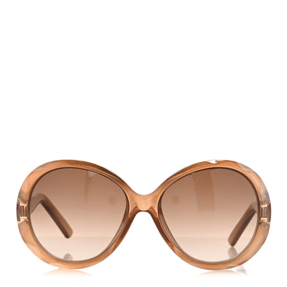 Fendi Acetate Round Sunglasses FS5141 Brown 2 of 7