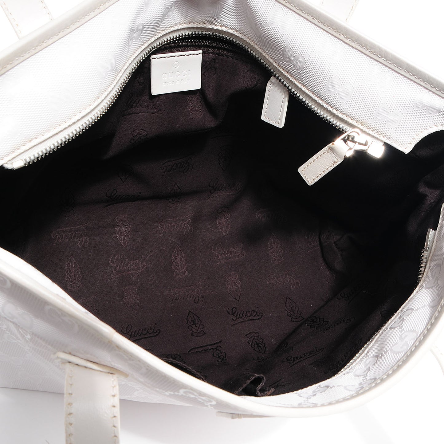 Imprime Monogram Small Joy Tote White