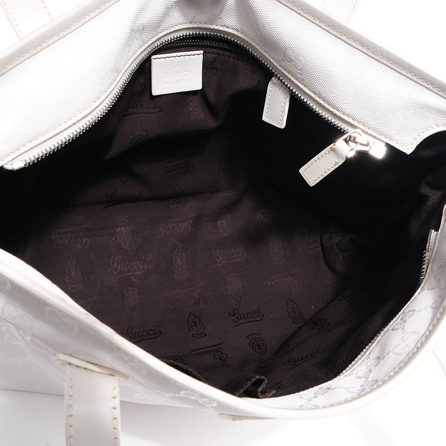 Gucci Imprime Monogram Small Joy Tote White 5 of 8