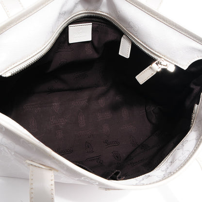 Gucci Imprime Monogram Small Joy Tote White 5 of 8