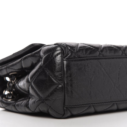 Chanel Glazed Calfskin Quilted Coco Soft Flap Black 6 of 12