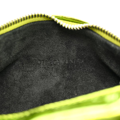 Bottega Veneta Metallic Crushed Calfskin Mini Jodie Chlorophyll 6 of 11