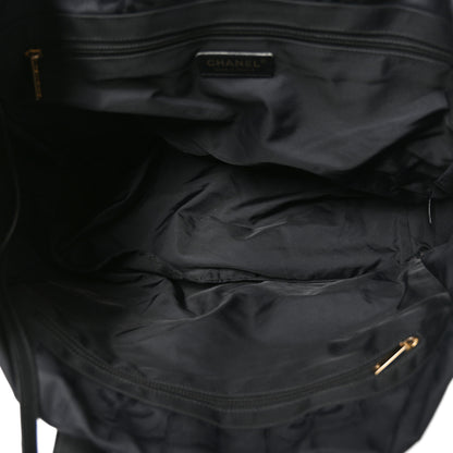 Chanel Nylon Medium Travel Tote Black 5 of 10