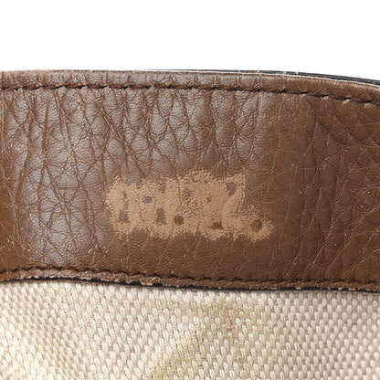 Gucci Pebbled Calfskin Medium Soho Shoulder Bag Brown 11 of 13