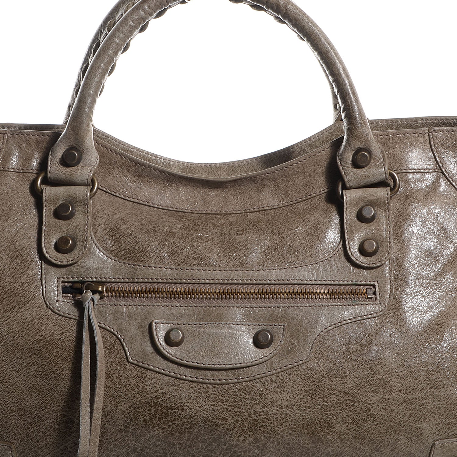 Balenciaga Chevre City Taupe 11 of 12