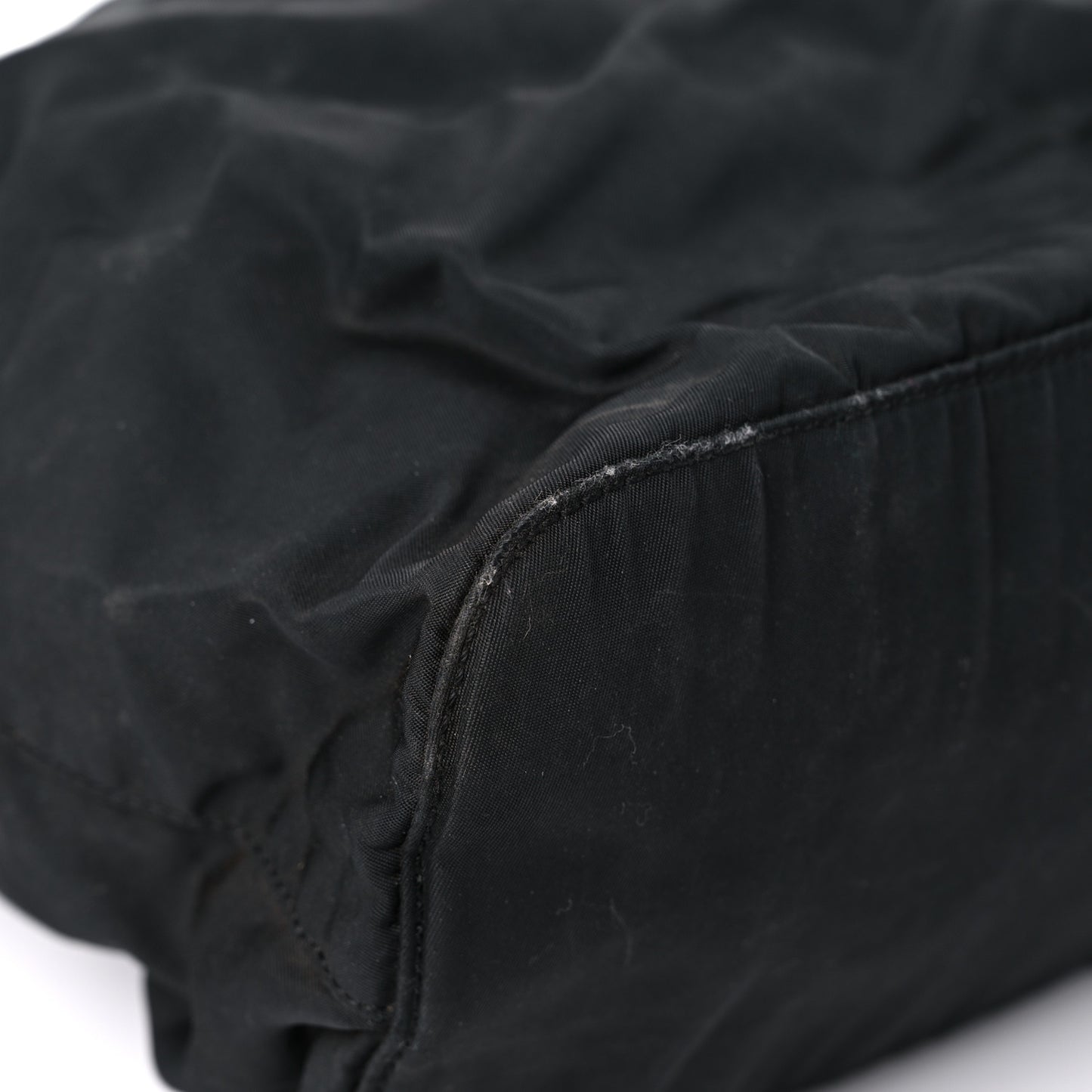 Tessuto Nylon Vela Chain Backpack Black