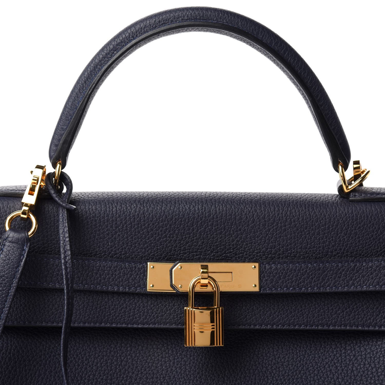 Hermes Togo Kelly Retourne 32 Bleu Nuit 12 of 13