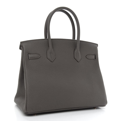 Hermes Togo Birkin 30 Etain 3 of 11