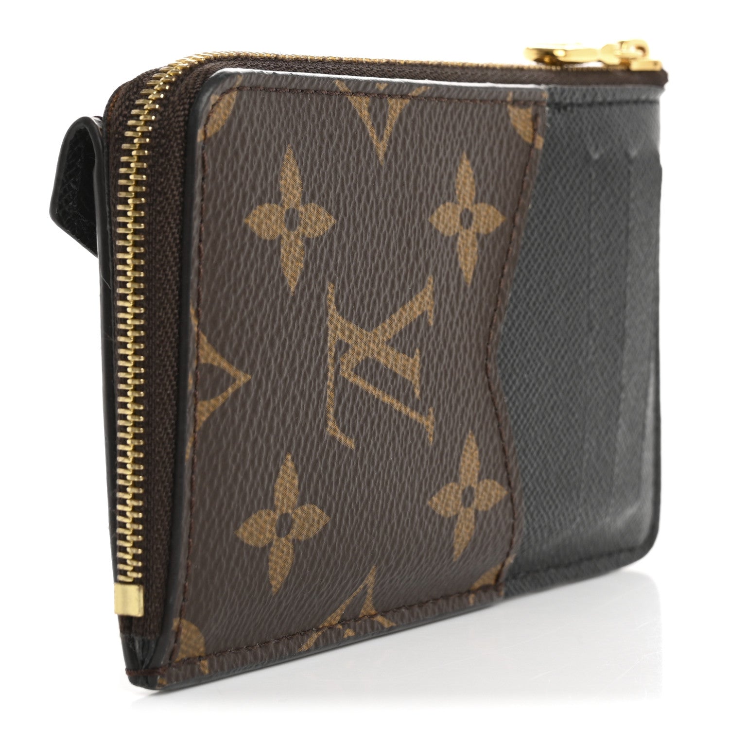 Louis Vuitton Monogram Recto Verso Card Holder Black 3 of 13