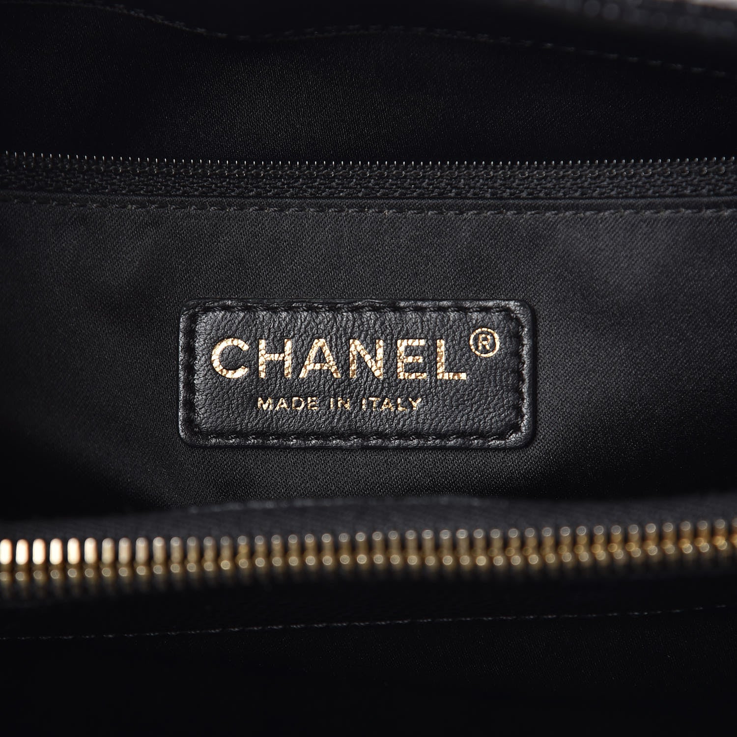 Chanel Caviar Quilted Grand Shopping Tote GST Black 6 of 14