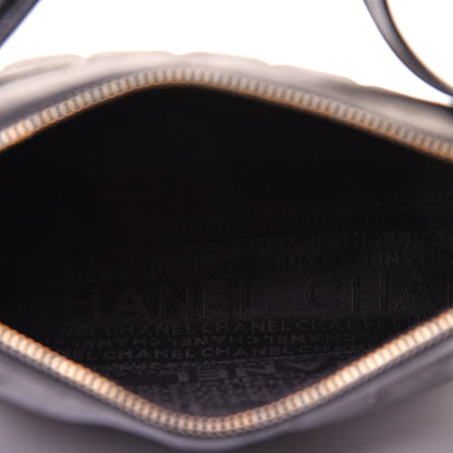 Chanel Lambskin Quilted Small Chocolate Bar Shoulder Bag Black 5 of 12