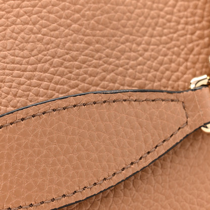 Gucci Pebbled Calfskin Medium Soho Chain Shoulder Bag Camelia 11 of 11