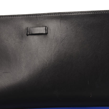 Mansur Gavriel Calfskin Lady Bag Black Royal 13 of 14