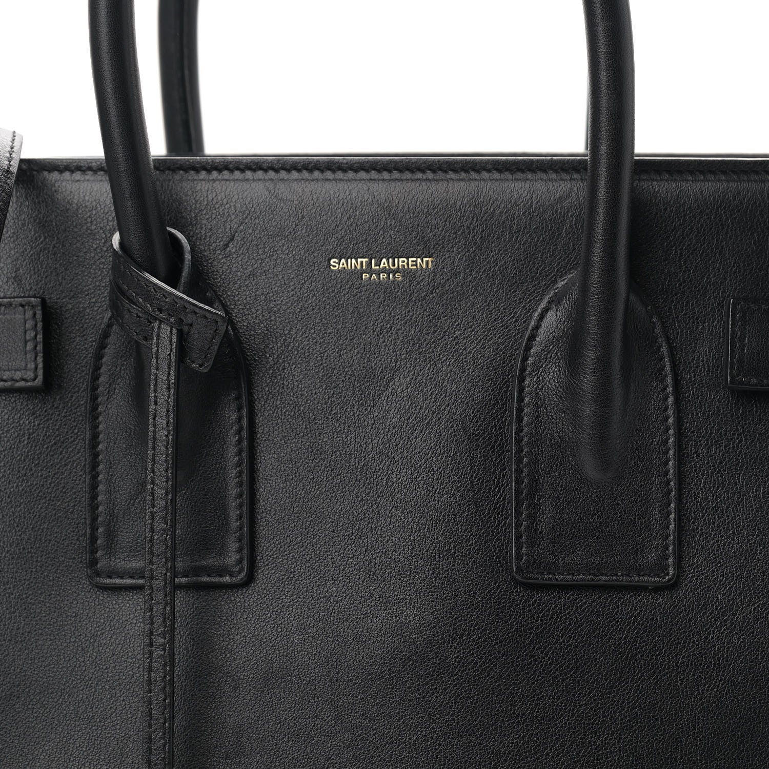 Saint Laurent Calfskin Small Sac De Jour Black 8 of 15