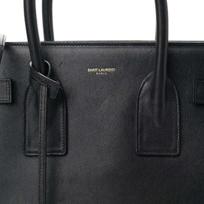 Saint Laurent Calfskin Small Sac De Jour Black 8 of 15