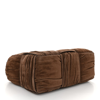 Bottega Veneta Suede Foulard Intrecciato Small Arco Tote Brownie 5 of 10