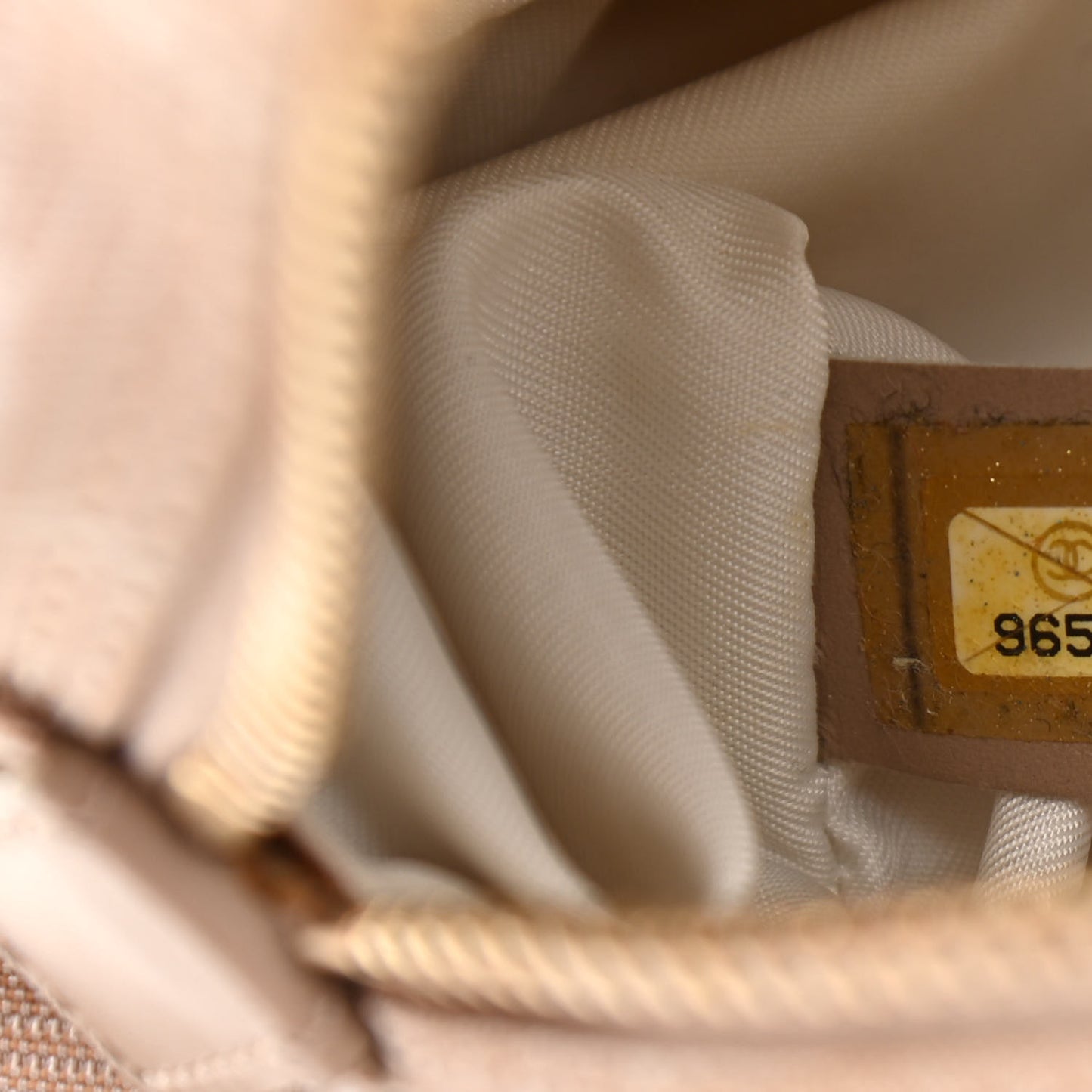 Nylon Travel Bowler Beige