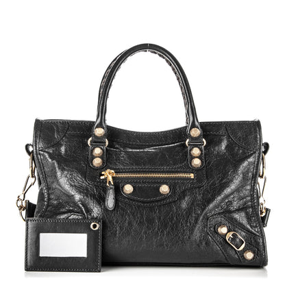 Balenciaga Agneau Giant 12 Gold Hardware S City Gris Fossile 1 of 7