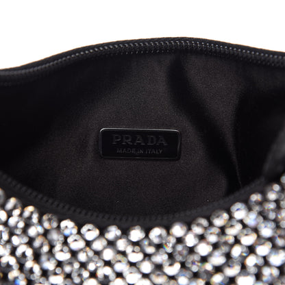 Prada Satin Crystal Mini Re-Edition 2000 Bag Cristal 8 of 12