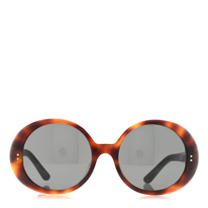 Celine Acetate Polarized Oval Sunglasses CL 40065 Brown 2 of 7