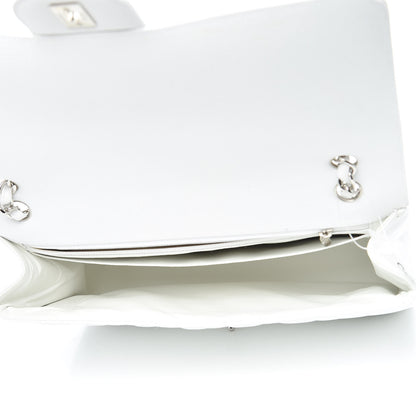 Chanel Caviar Quilted Maxi Single Flap White 6 of 19