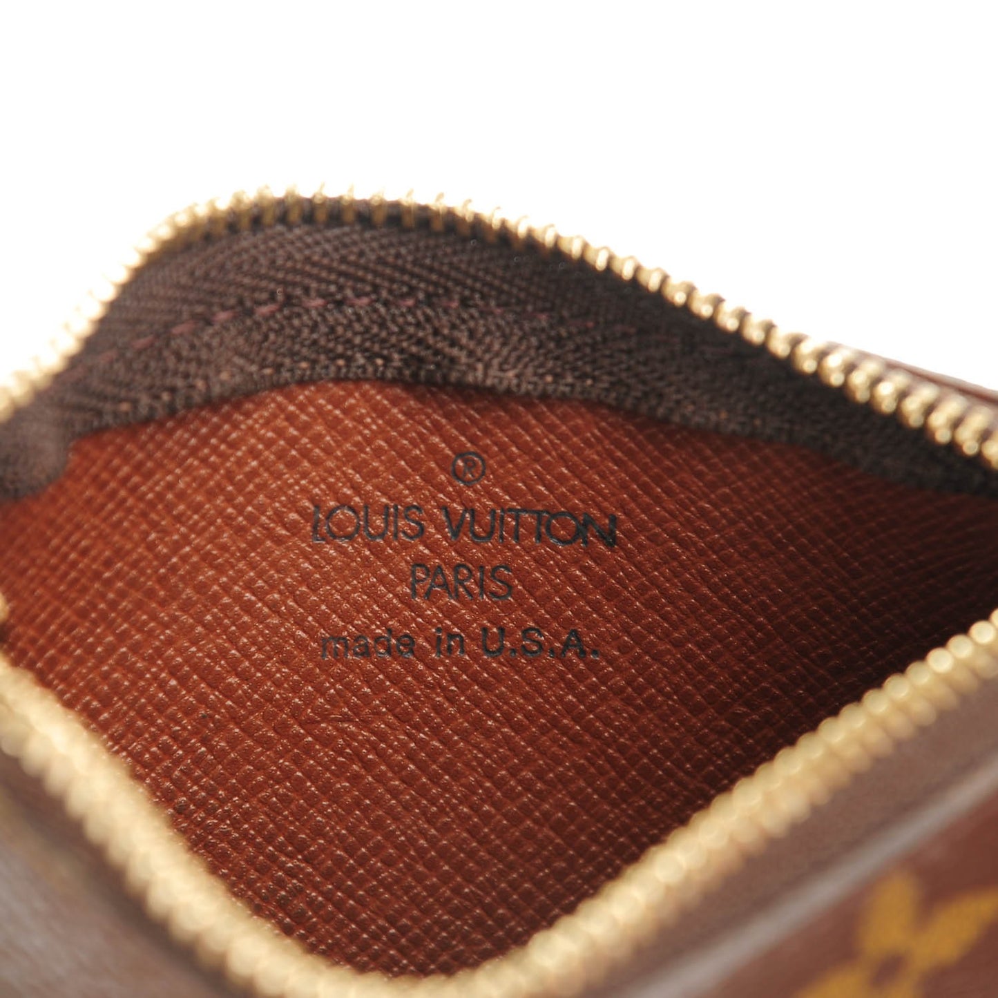 Monogram Key Pouch