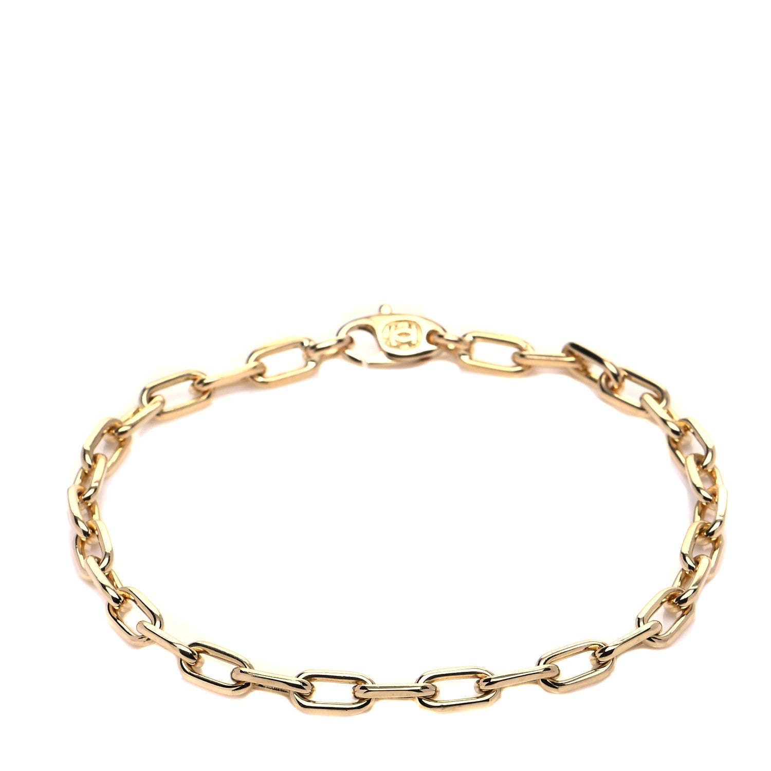 Cartier 18K Yellow Gold Spartacus Link Chain Bracelet 1 of 5
