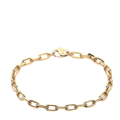 Cartier 18K Yellow Gold Spartacus Link Chain Bracelet 1 of 5