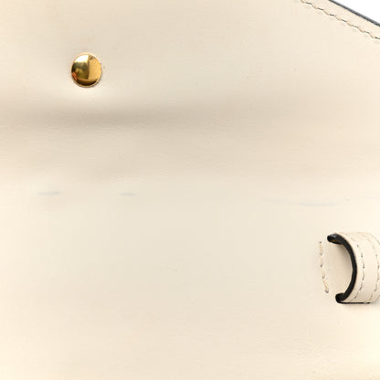 Gucci Calfskin Mini Sylvie Top Handle Bag White 10 of 13