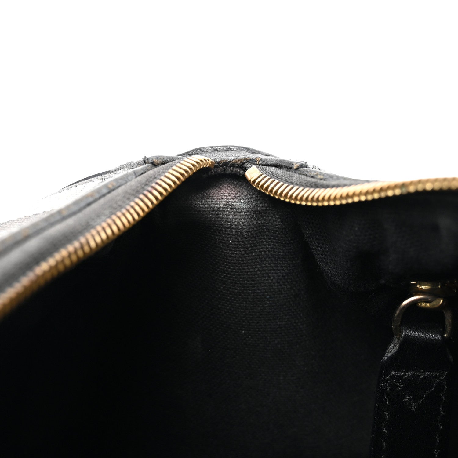 Burberry House Check Bridle Calfskin Medium Alchester Bowling Bag Black 10 of 21