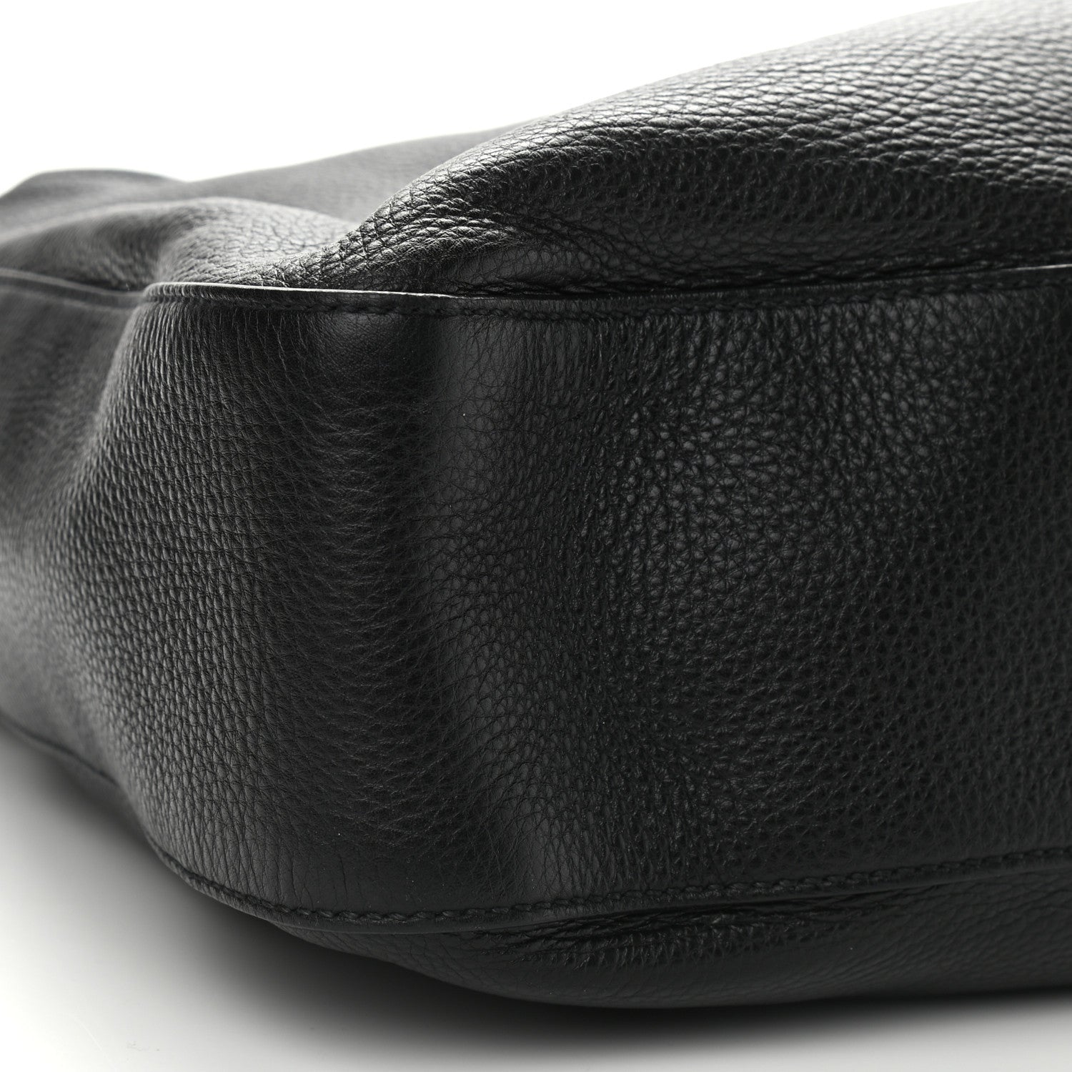 Prada Vitello Daino Medium Pocket Hobo Bag Black 9 of 10