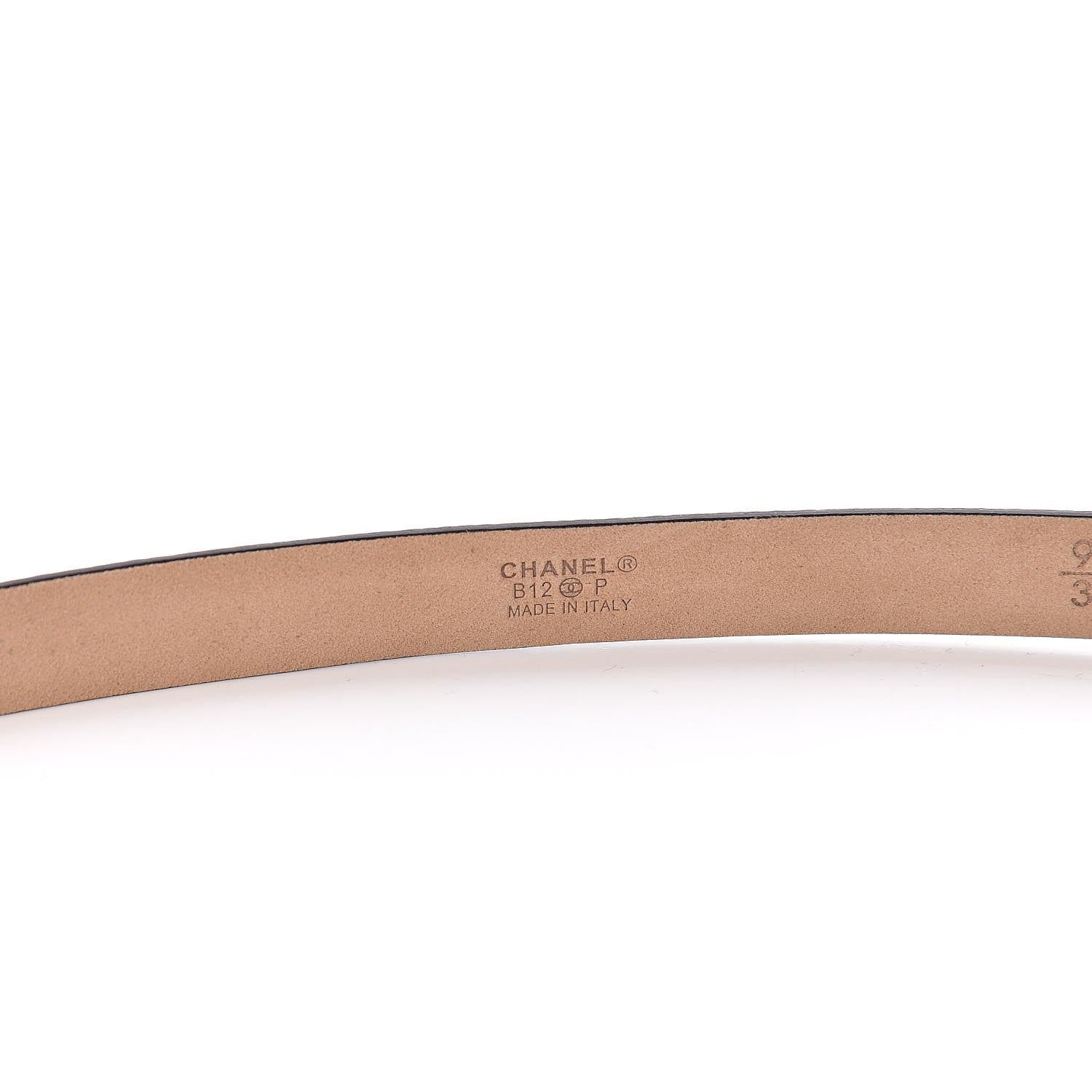Chanel Caviar CC Skinny Belt 90 36 Black 6 of 8