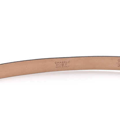 Chanel Caviar CC Skinny Belt 90 36 Black 6 of 8