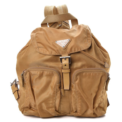 Prada Tessuto Nylon Vela Backpack Beige 1 of 13