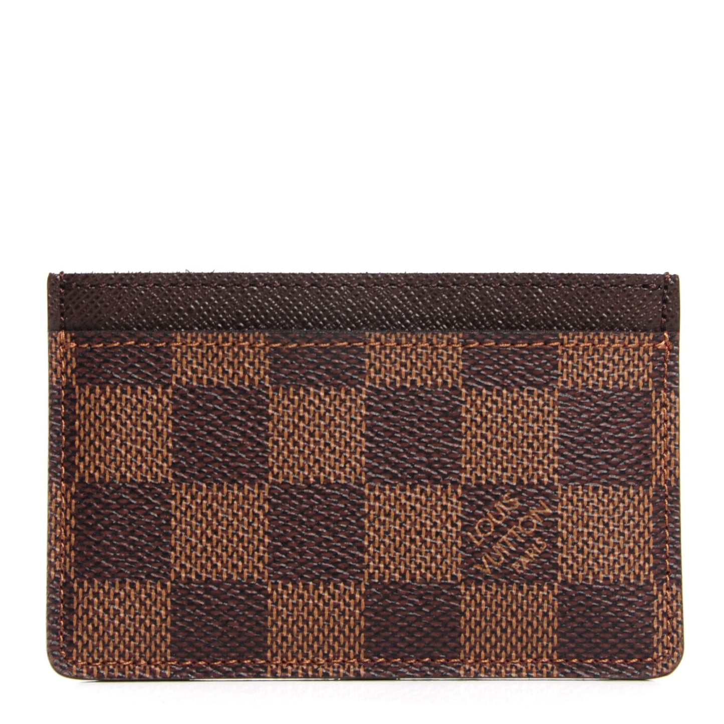 Damier Ebene Card Holder