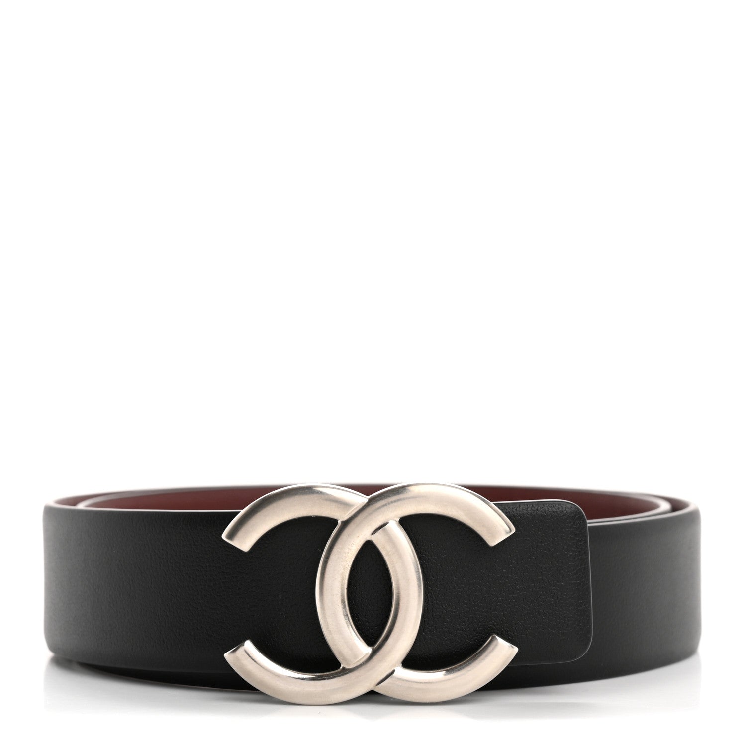 Chanel Lambskin CC Belt 75 30 Black 1 of 6