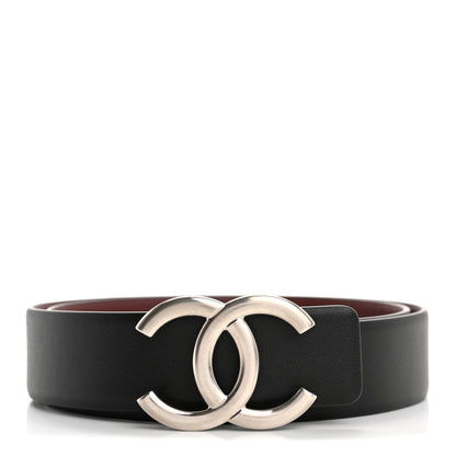 Chanel Lambskin CC Belt 75 30 Black 1 of 6